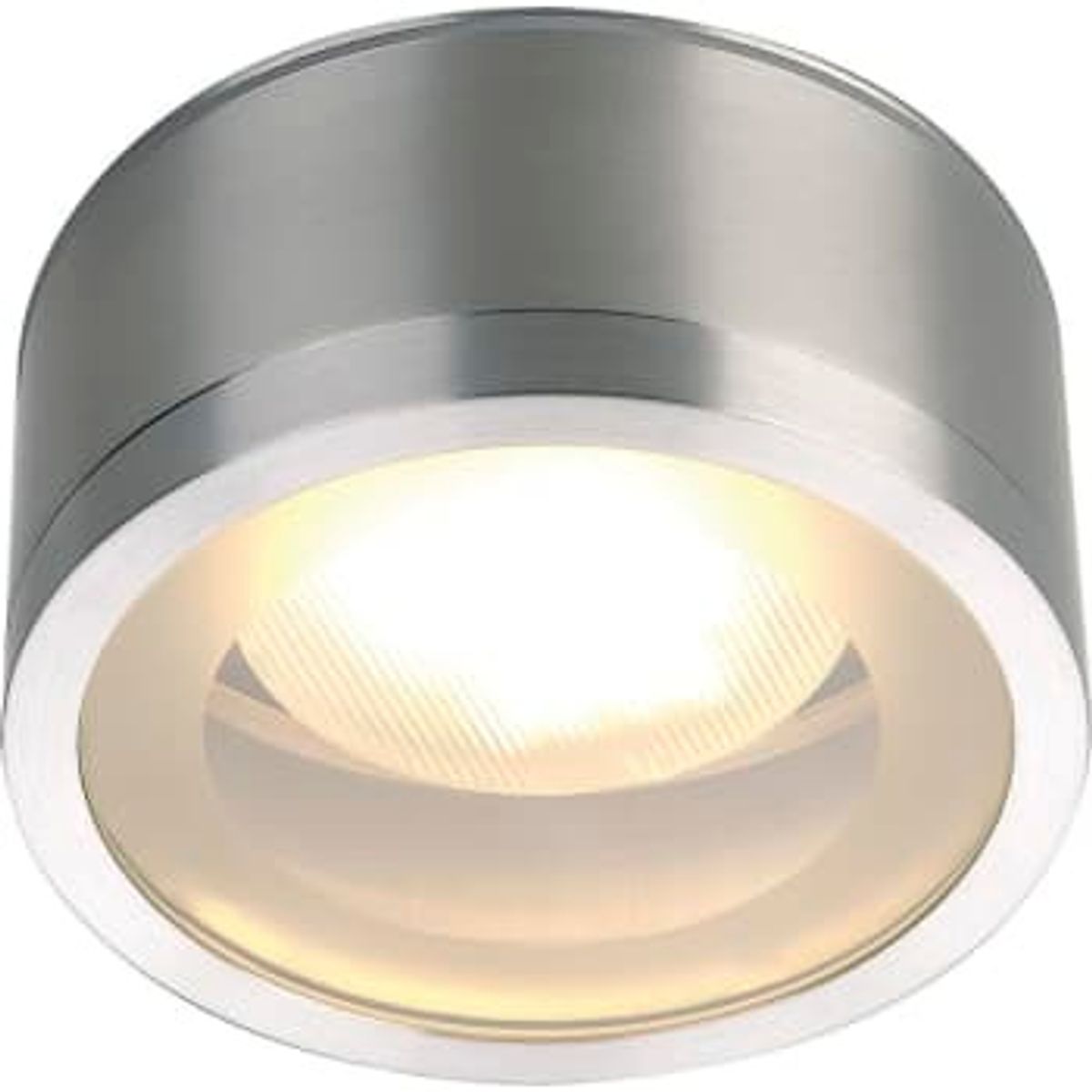 SLV Loftlampe Rox, GX53, børstet alu, IP44