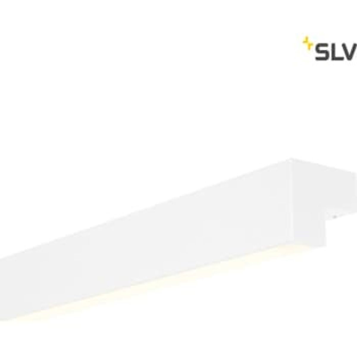 SLV Væg-/loftlampe L-Line 60, LED 3000K, 820 lumen, hvid, IP44