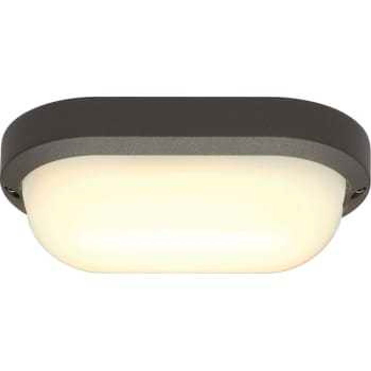 SLV Væg-/loftlampe Terang 200, 11W 3000K, 680 lumen, antracit, IP44