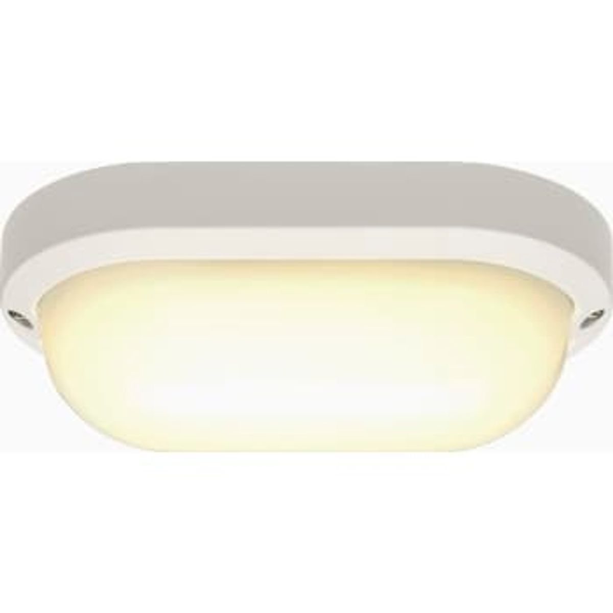 SLV Væg-/loftlampe Terang 200, 11W 3000K, 680 lumen, hvid, IP44