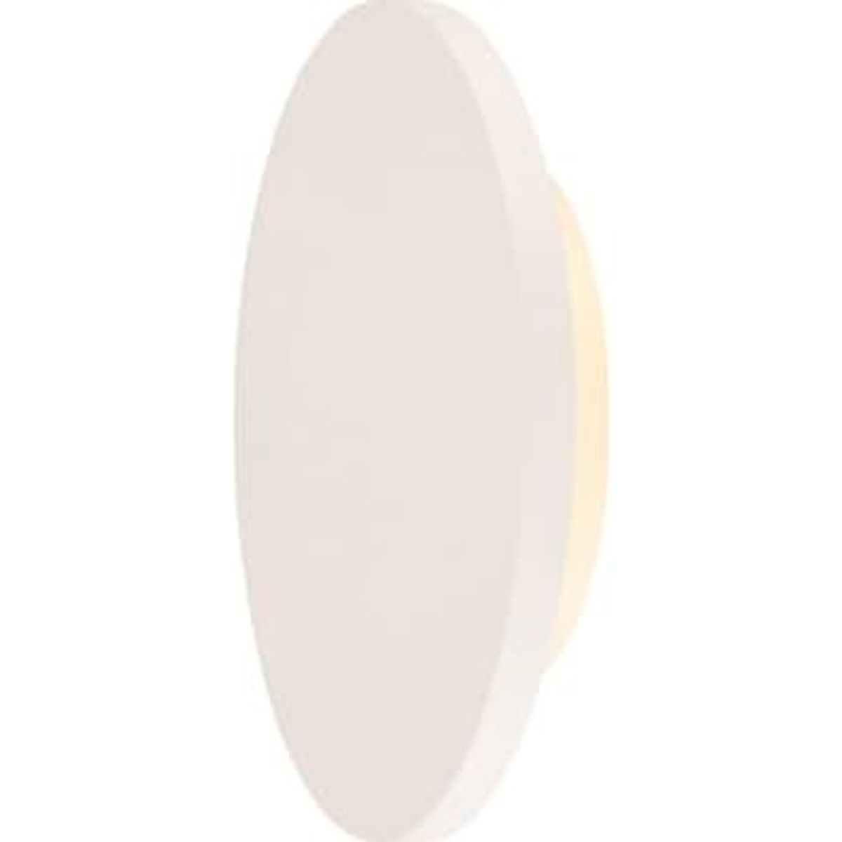 SLV Væglampe Plastra, round Ø260 mm, LED 3000K, 400 lumen, hvid