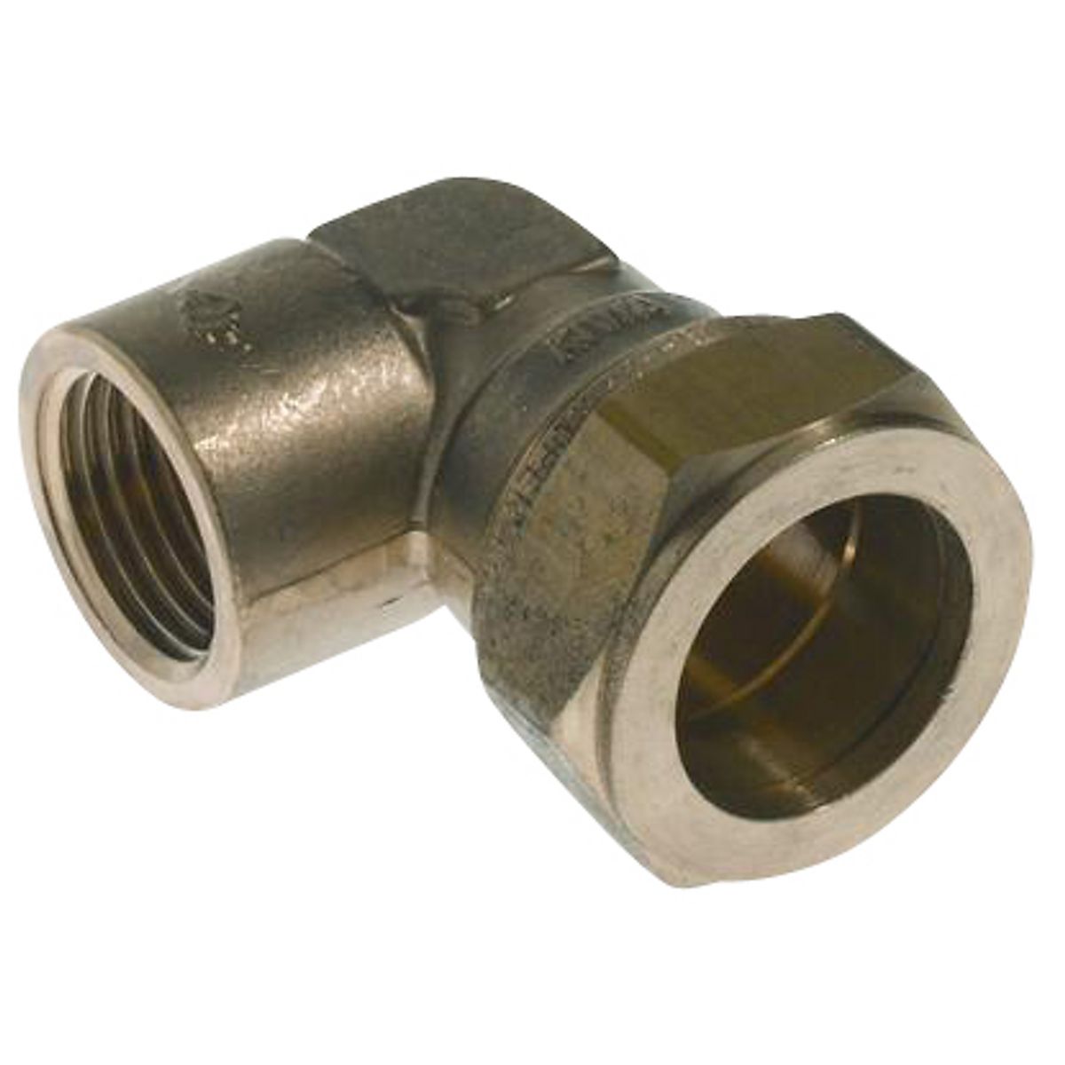 VSH kompressionsovergang vinkel 1/2'' - 12 mm muffe