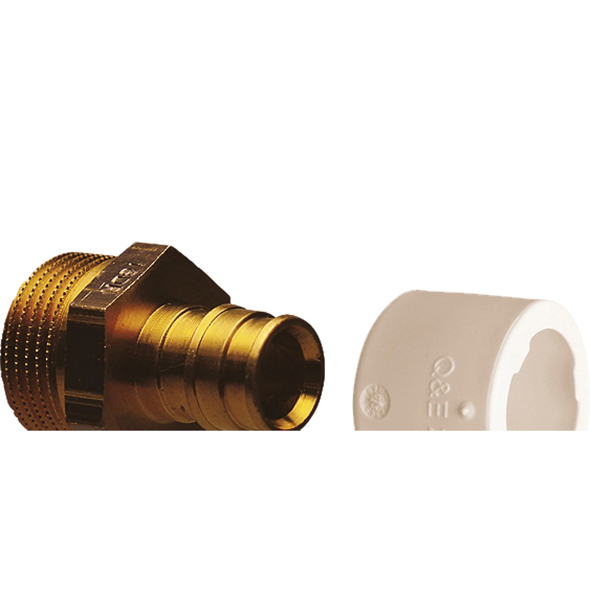 Uponor Quick & Easy overgangsnippel 1/2''x 15 mm