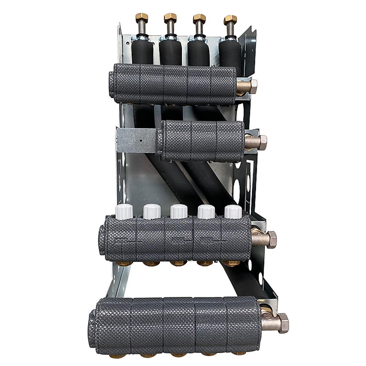 bundmodul 5GV, 5KV, 3VV, iso føderør, ford.rør. Til fjernvarmeunits fra Gemina Termix, METRO THERM