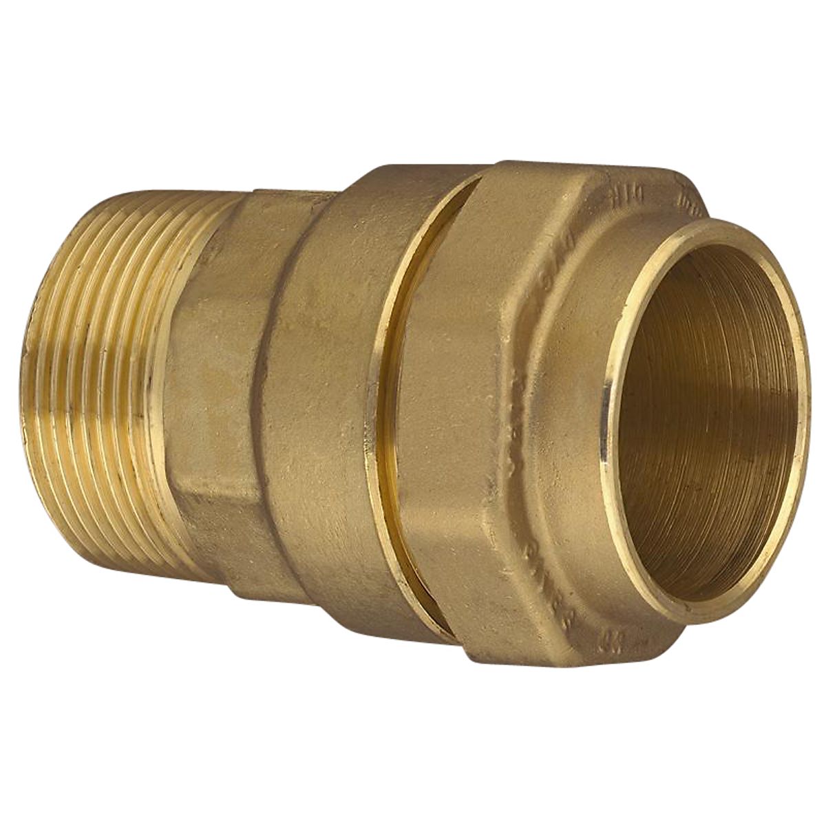 Isiflo overgang med nippel 20 mm x 1/2''