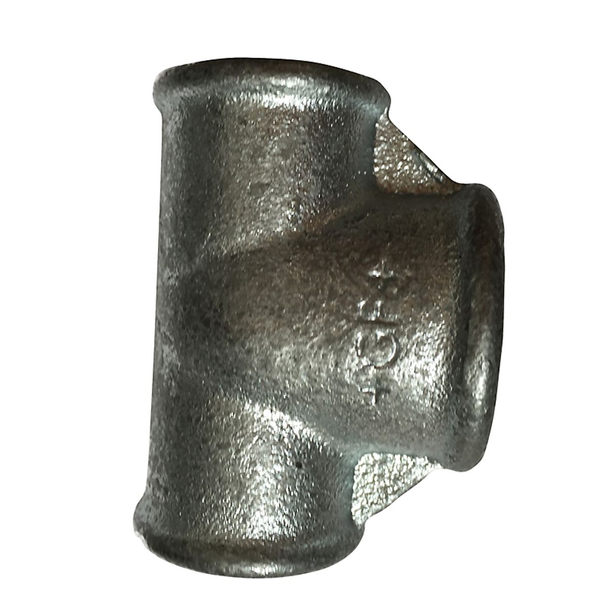 Georg Fischer tee 90° galvaniseret reduceret 1/2-3/4-1/2''