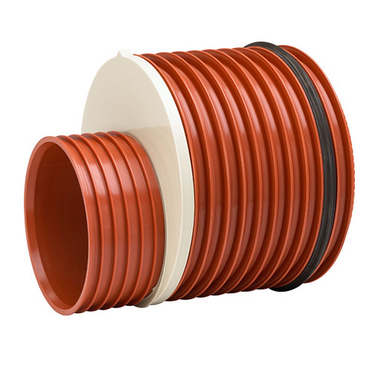 Uponor reduktion 315-250mm m/tætn.ring påsat. Ultra Rib 2