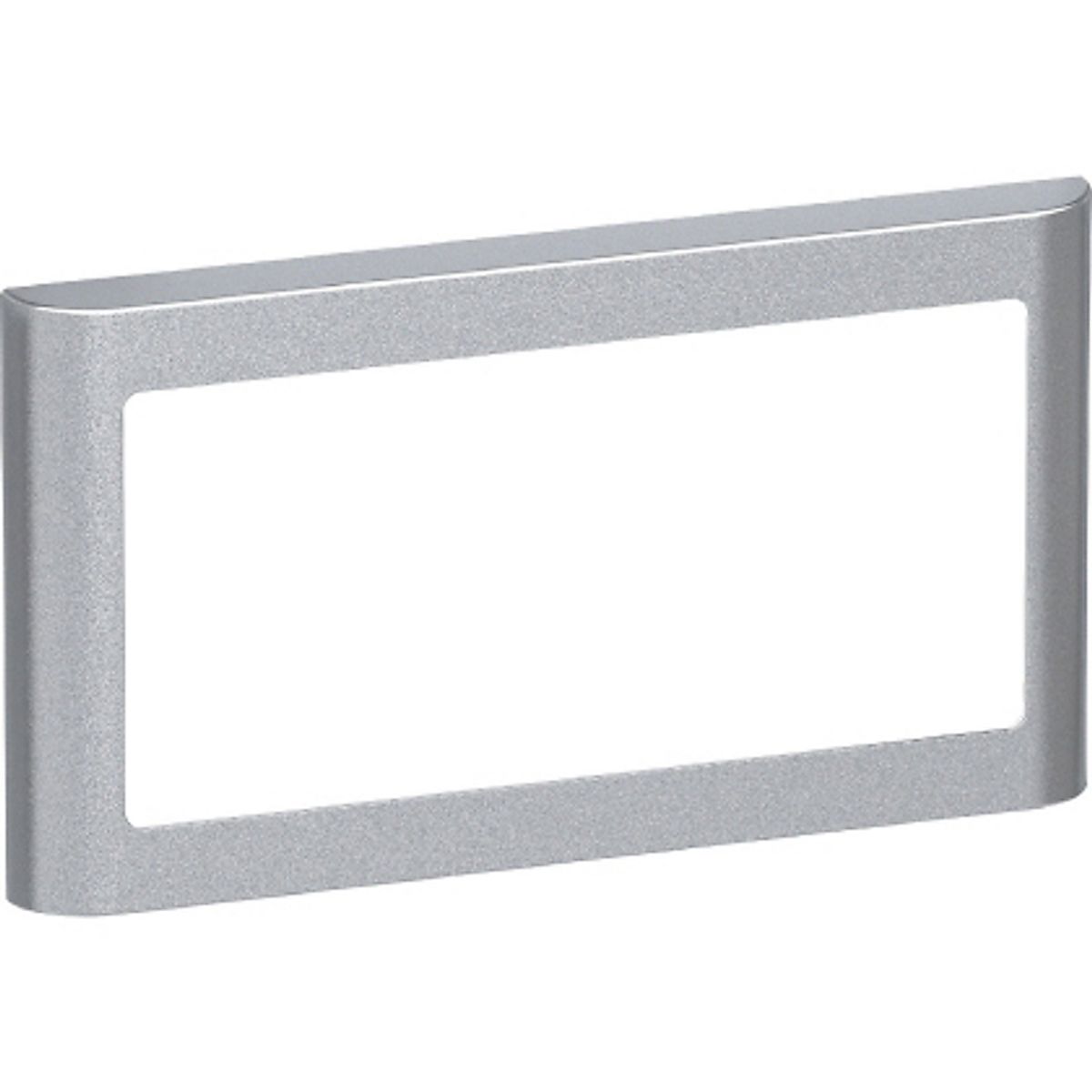 LK FUGA SOFT designramme Vandret 2 modul indsats, Stålmetallic, AAK560D7120