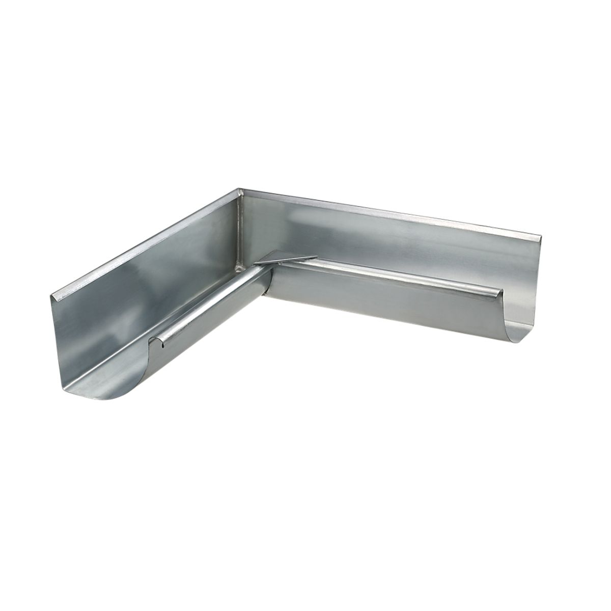 VM Zinc Indv. gering 0,8x333 mm. 1/4-rund. 90°. Valsblank -Tages ikke retur-