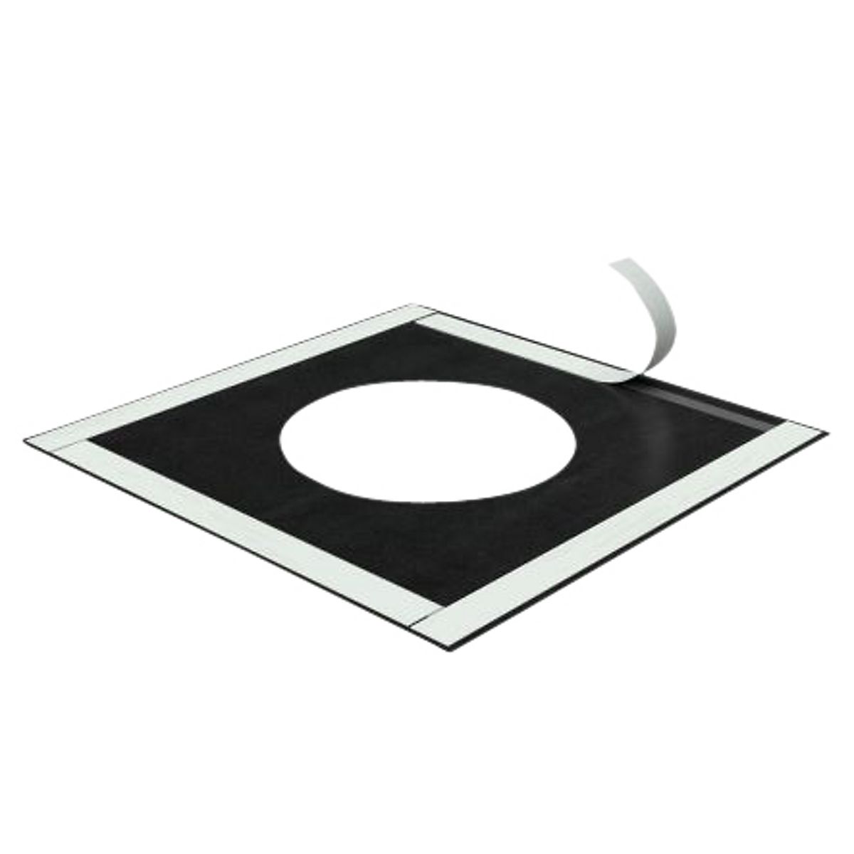 Ø160 membrangennem- føring LIGHT 300X300 MM med hul