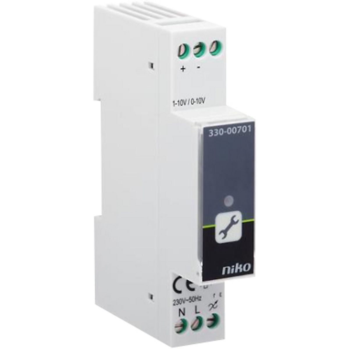 Niko Universal Lysdæmper 350 W Analog til DIN-skinne