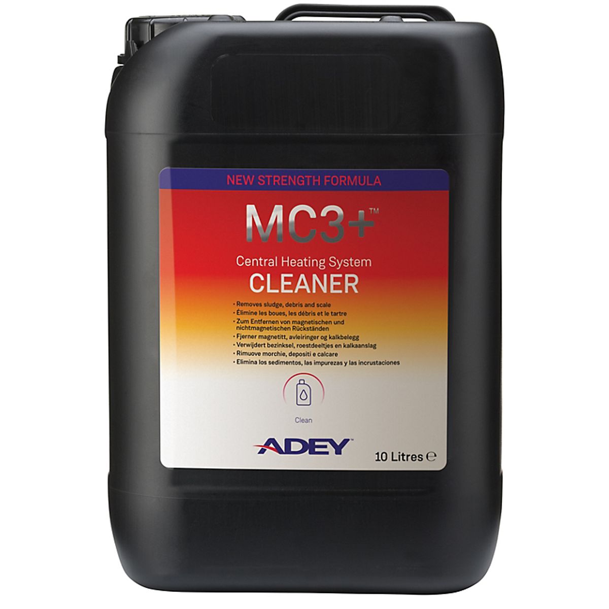 ADEY MC3+ Renser 10ltr. Plastdunk dækker 2500 liter