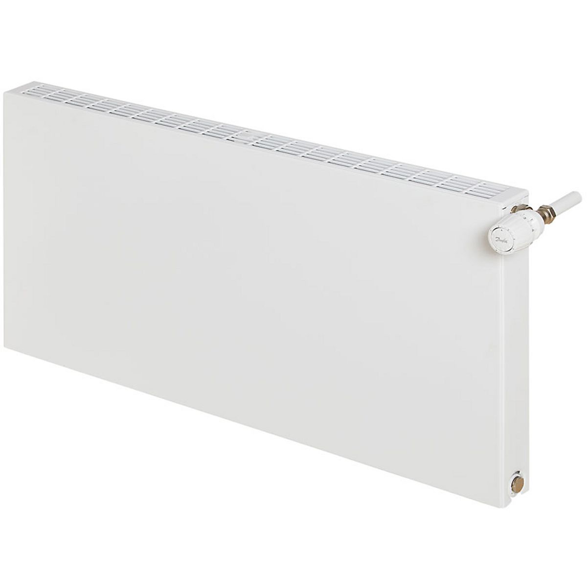 P4 plan radiator 22 - 500 x 1500 mm. RAL 9016. Hvid