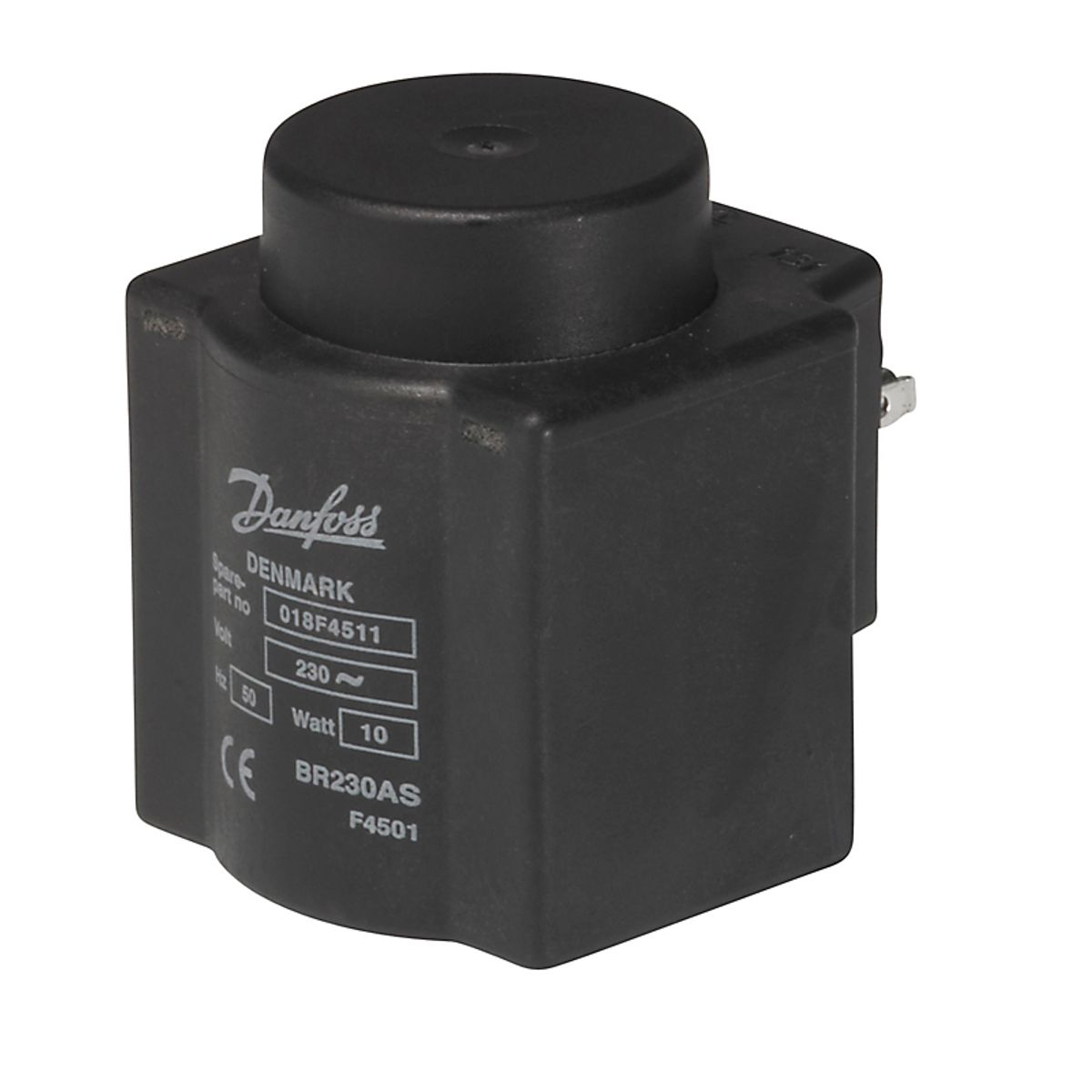 Danfoss BQ240CS spole, 240V, 50/60Hz, 10/9,5W, Spader