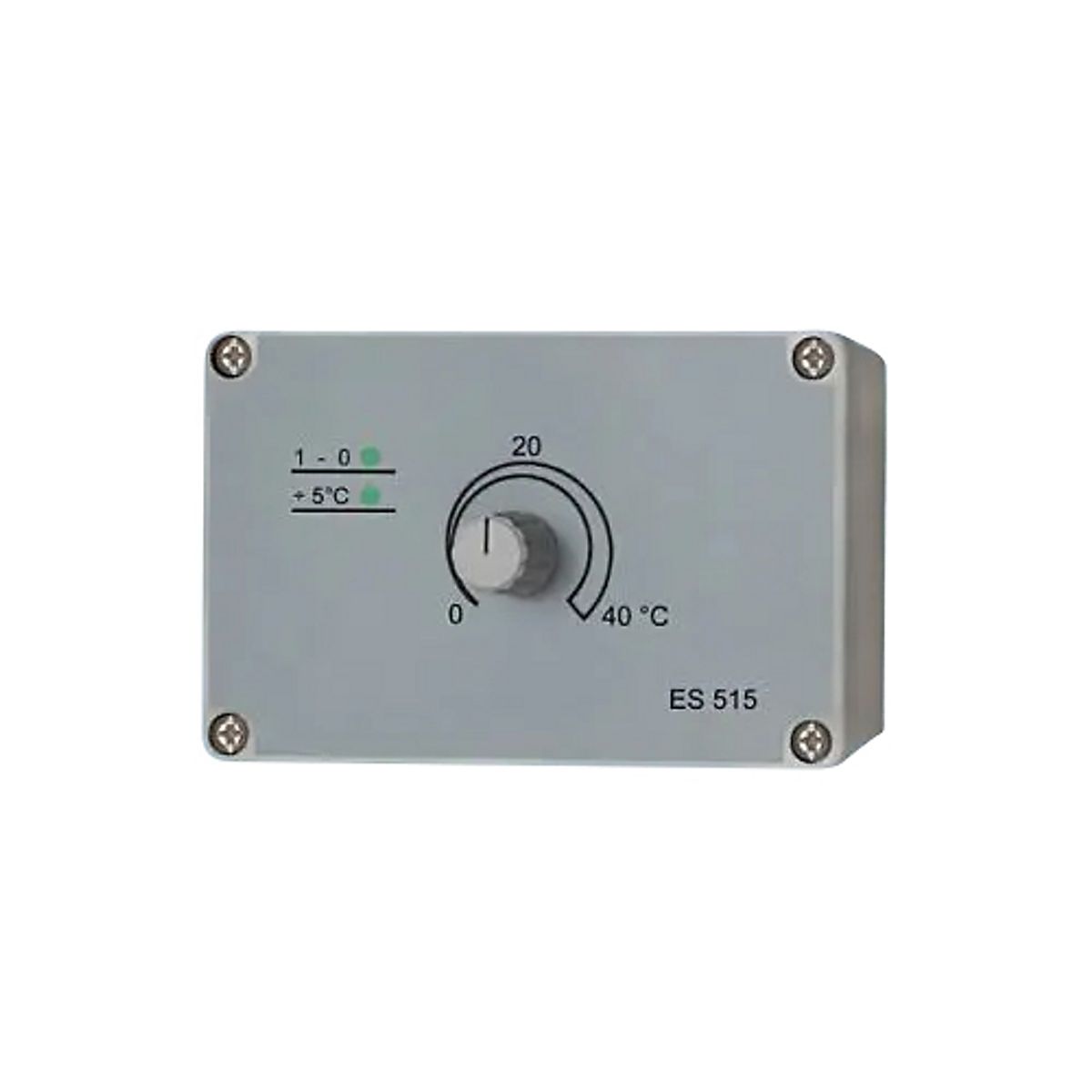 LS Control ES 515 Termostat med relæ, IP 34, 1xNTC 22K