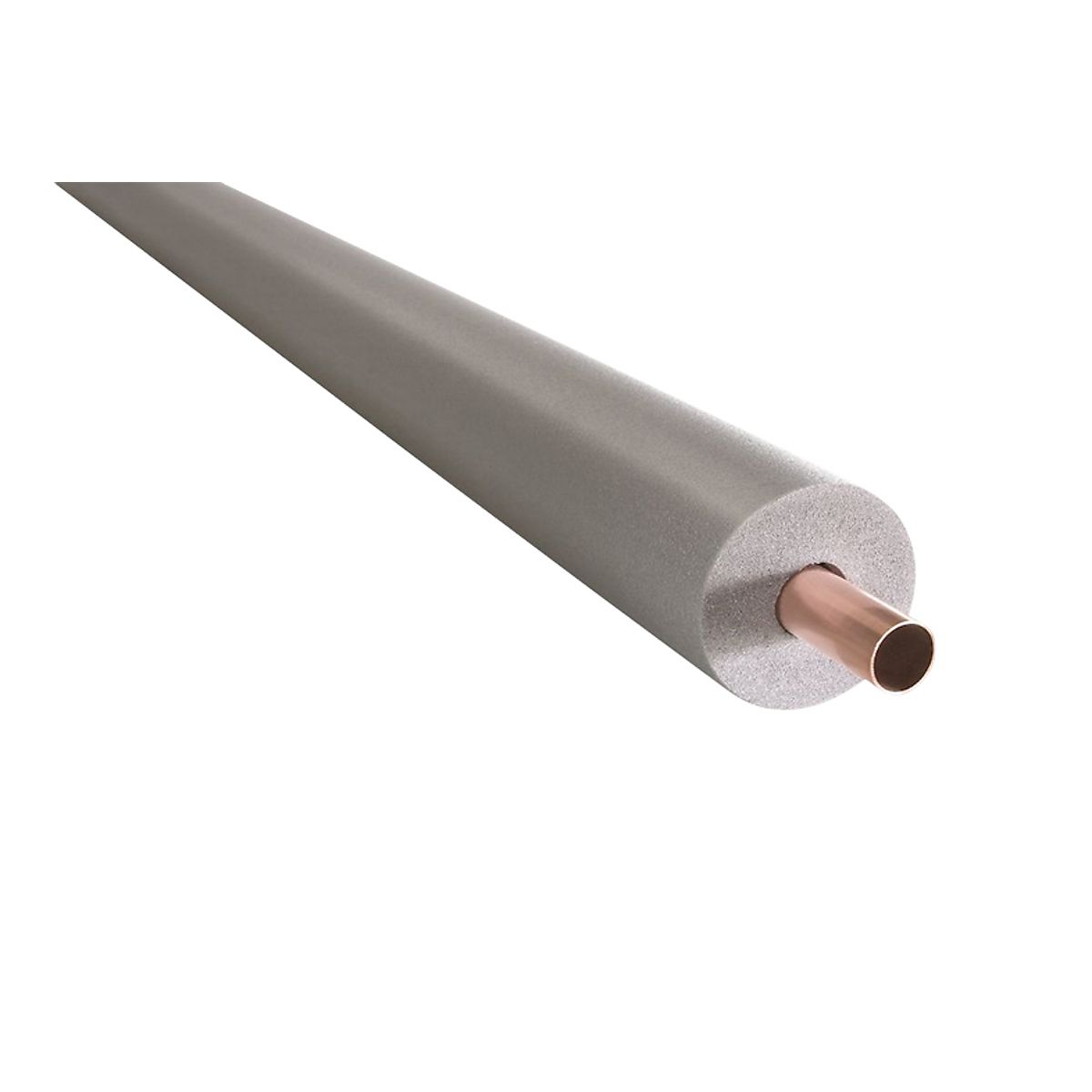 Tubolit rørisolering 89x13mm/2m 10-100gr.C grå (PE) mod varmetab med lukkede celler.