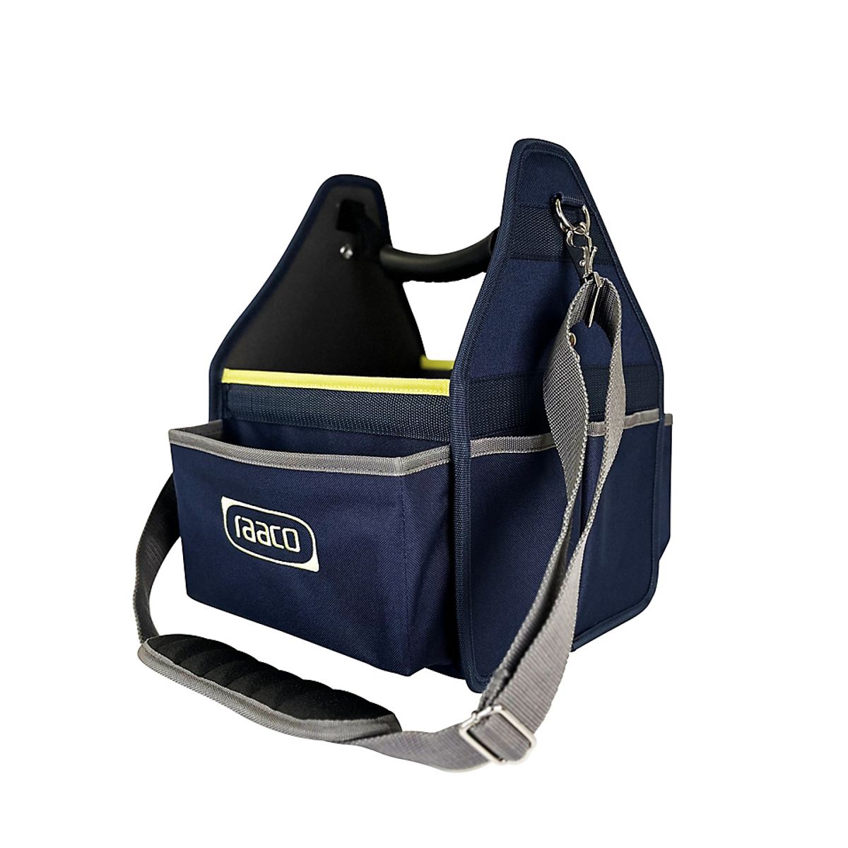 Raaco værktøjstaske Squarebag 400mmx250mmx250mm (HxBxD), skulderrem & 2 store yderlommer