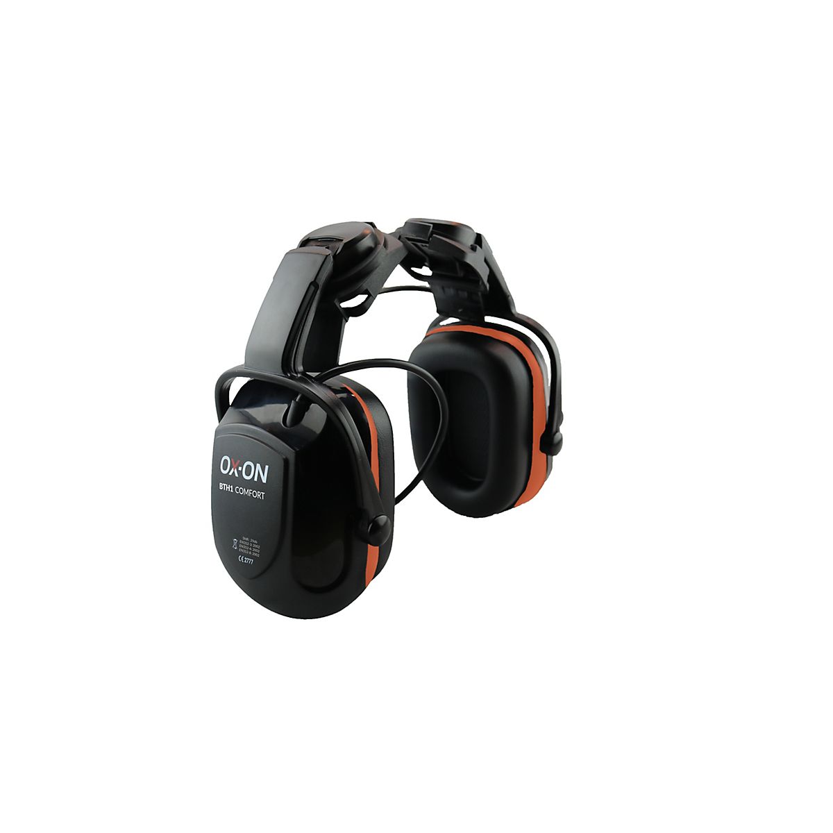 OX-ON Høreværn BTH1 Earmuffs Comfort, Bluetooth & indbygget mikrofon, til hjelm