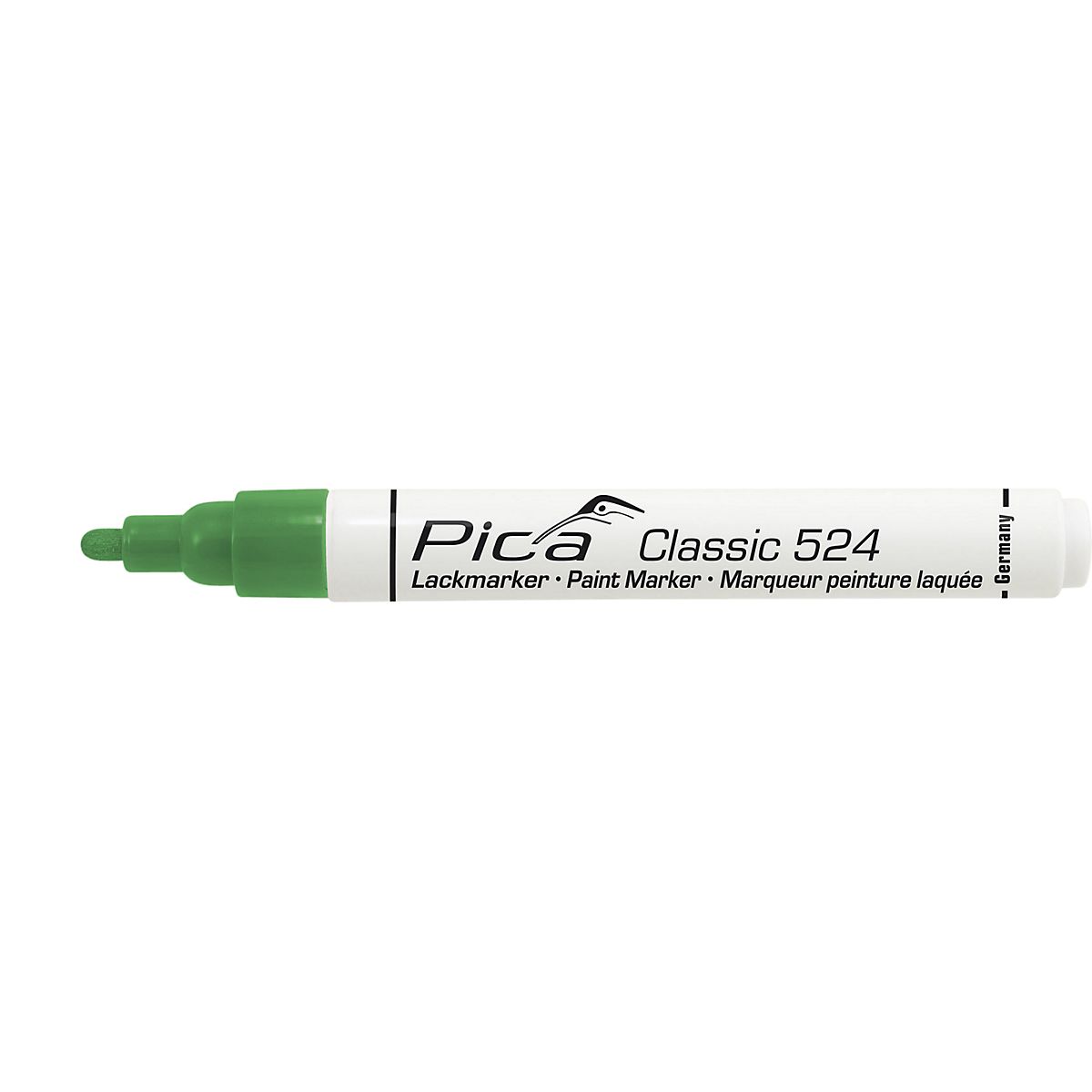 Pica Mærkepen grøn Classic Industry paint marker med rund spids 2-4 mm