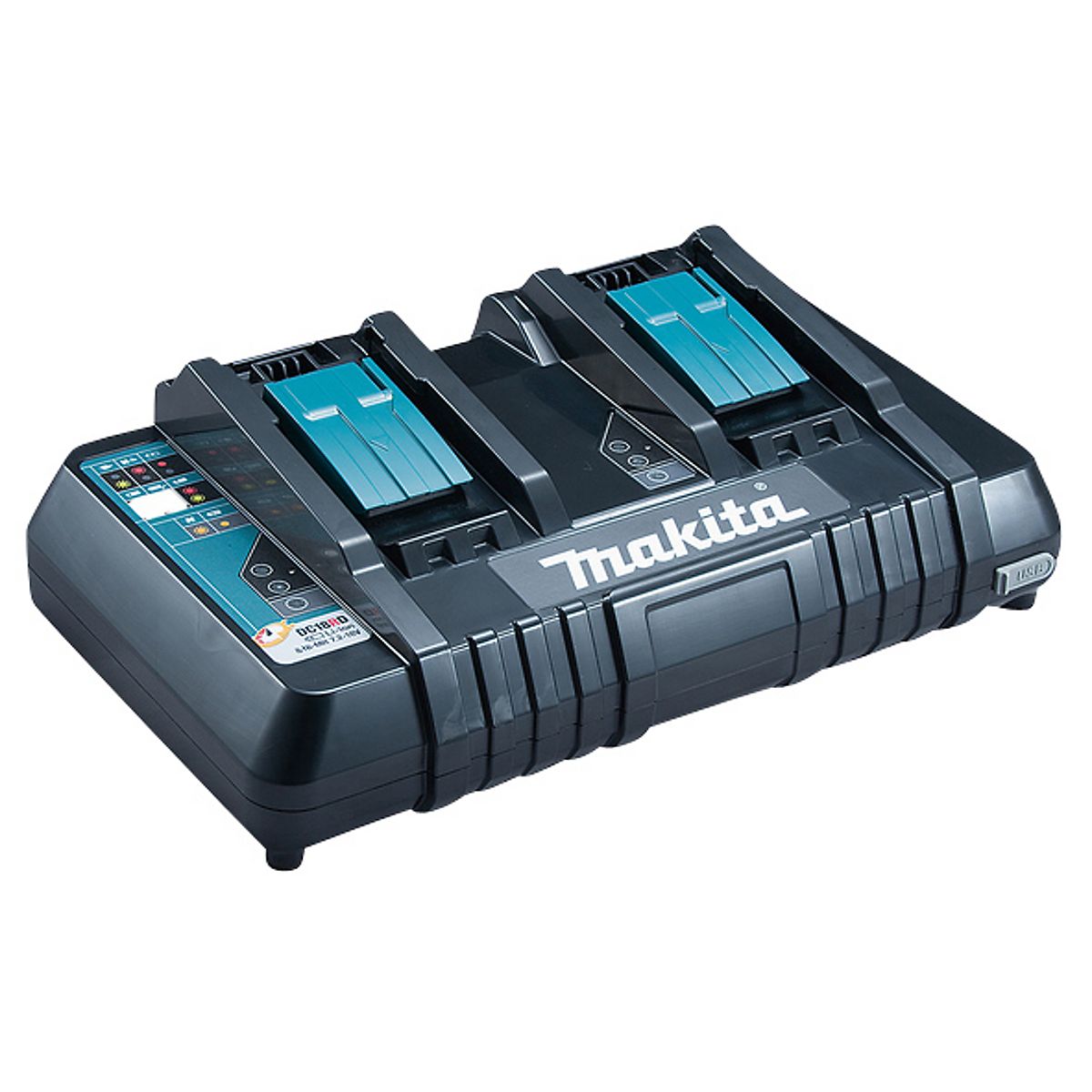 Makita Lynlader. 2-port 14,4-18V. 1,5-5,0Ah. DC18RD