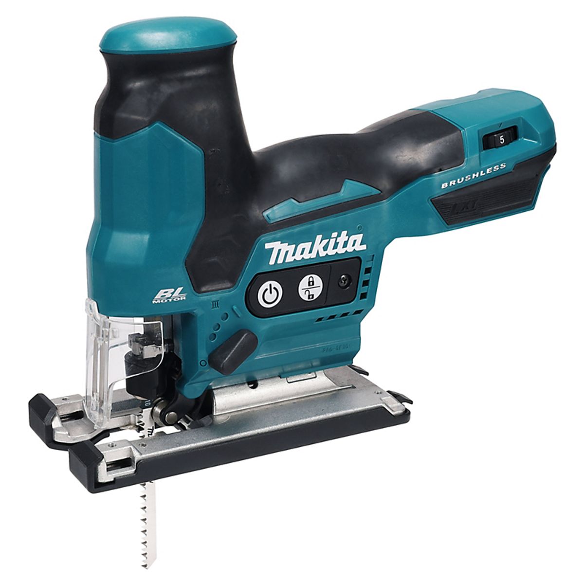 Makita stiksav 18V DJV185Z, 3 pendulinst., lev. u/batteri & lader