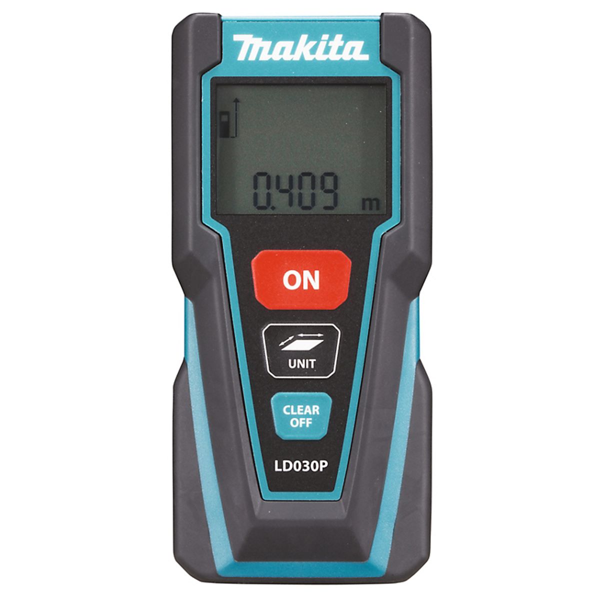 Makita laserafstandsmåler LD030P, max 30m, til længde & arealberegning, inkl. batt.