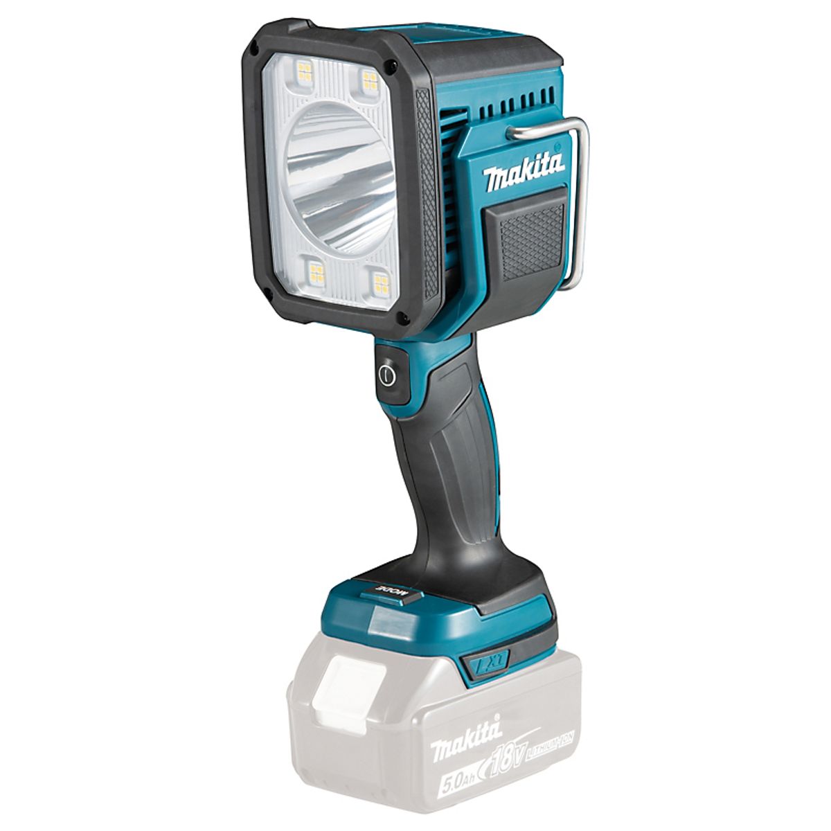 Makita LED arbejdslampe 18V DML812 LXT, drejbart hoved, 1250 lumen, uden batteri & lader