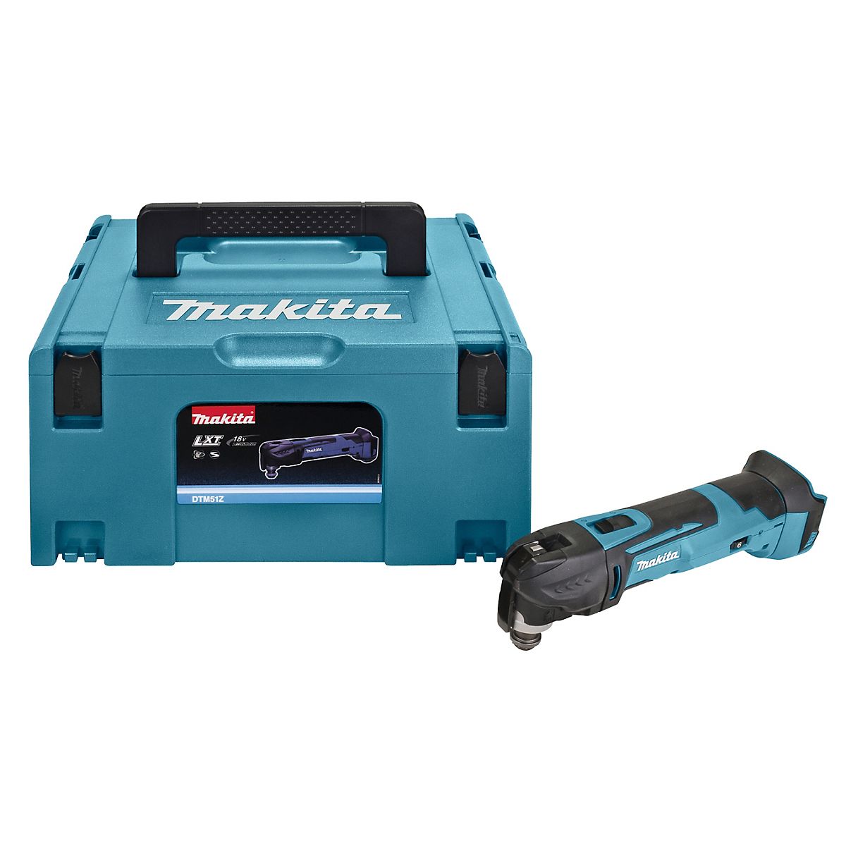 Makita Multicutter 18V. Med MAKPAC kuffert. Uden batteri & lader. DTM51ZJ