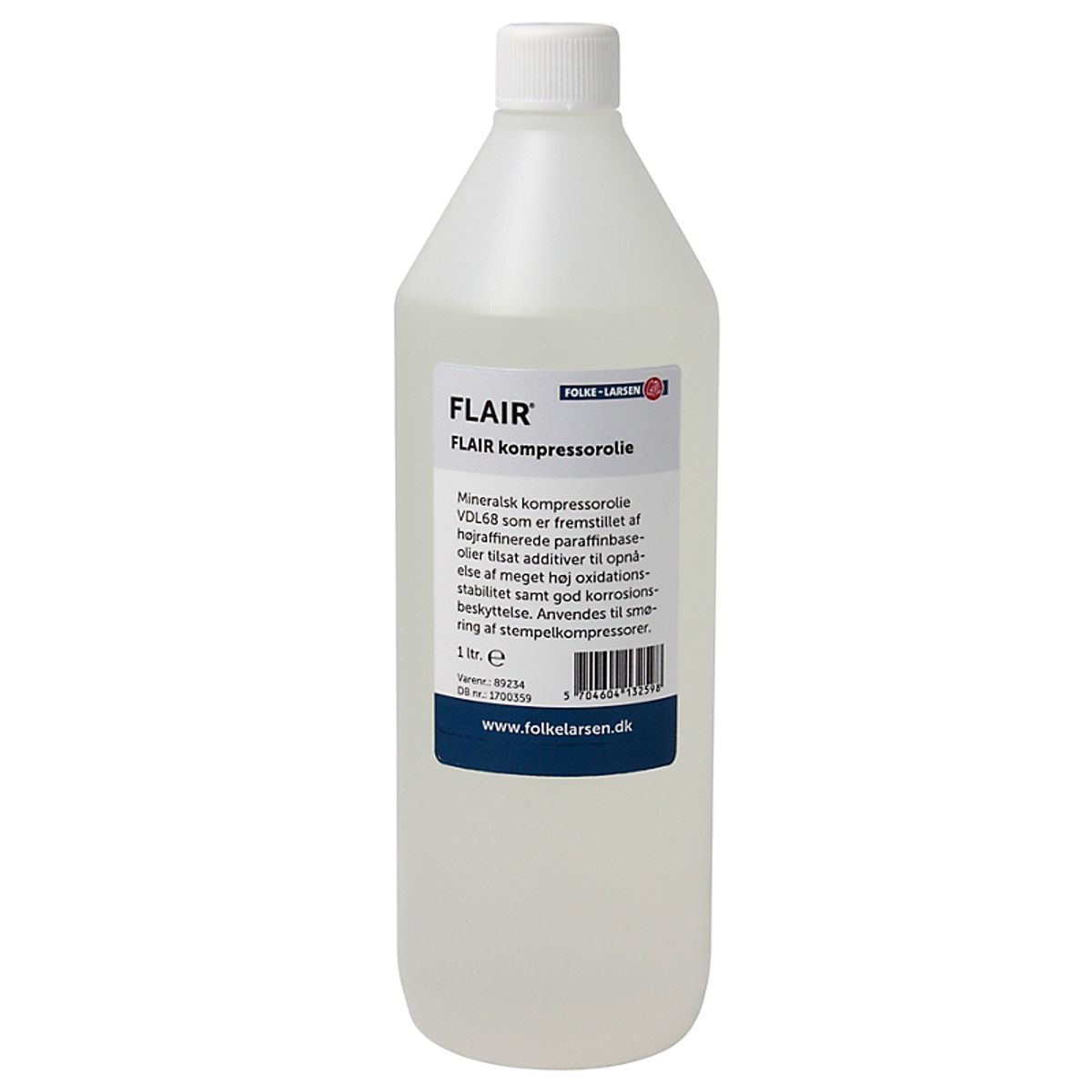 Flair kompressorolie 1,0L Rando HD 68, Inkl. olieafgift