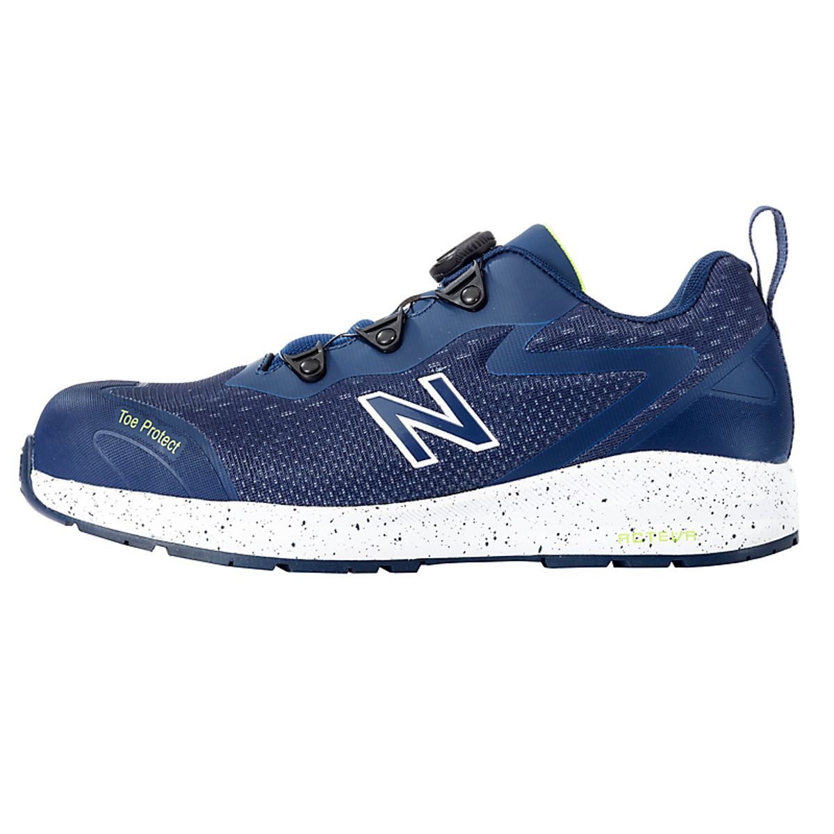 New Balance Logic Navy sikkerhedssko med Boa-luk, Acteva mellemsål. ESD godkendt. Str. 45