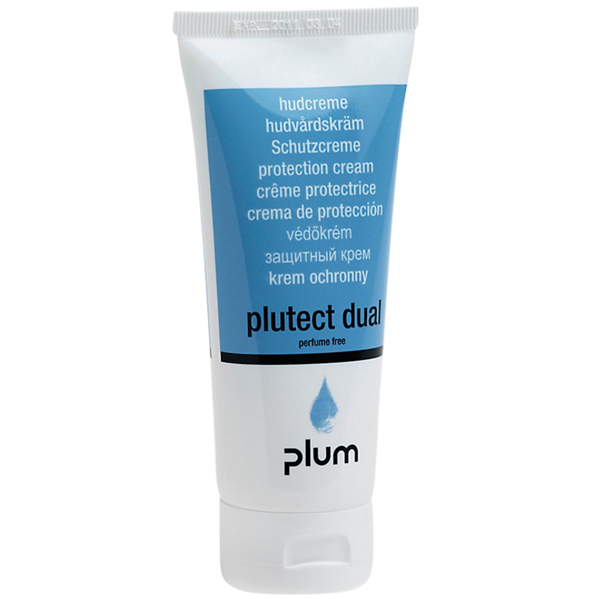 Plum 2541 Plutect Dual hudplejecreme 100ml, svanemærket