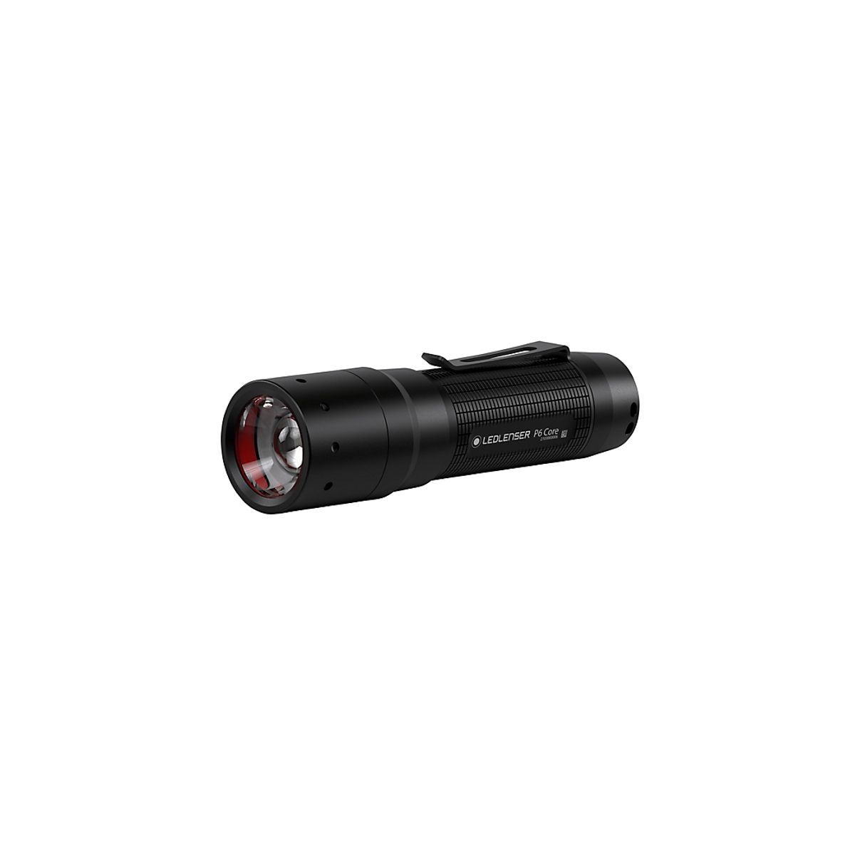 LEDLENSER håndlygte P6 Core med fokus. To lysstyrker 300/25 lumen. Bruger 3xAAA inkl. IP54