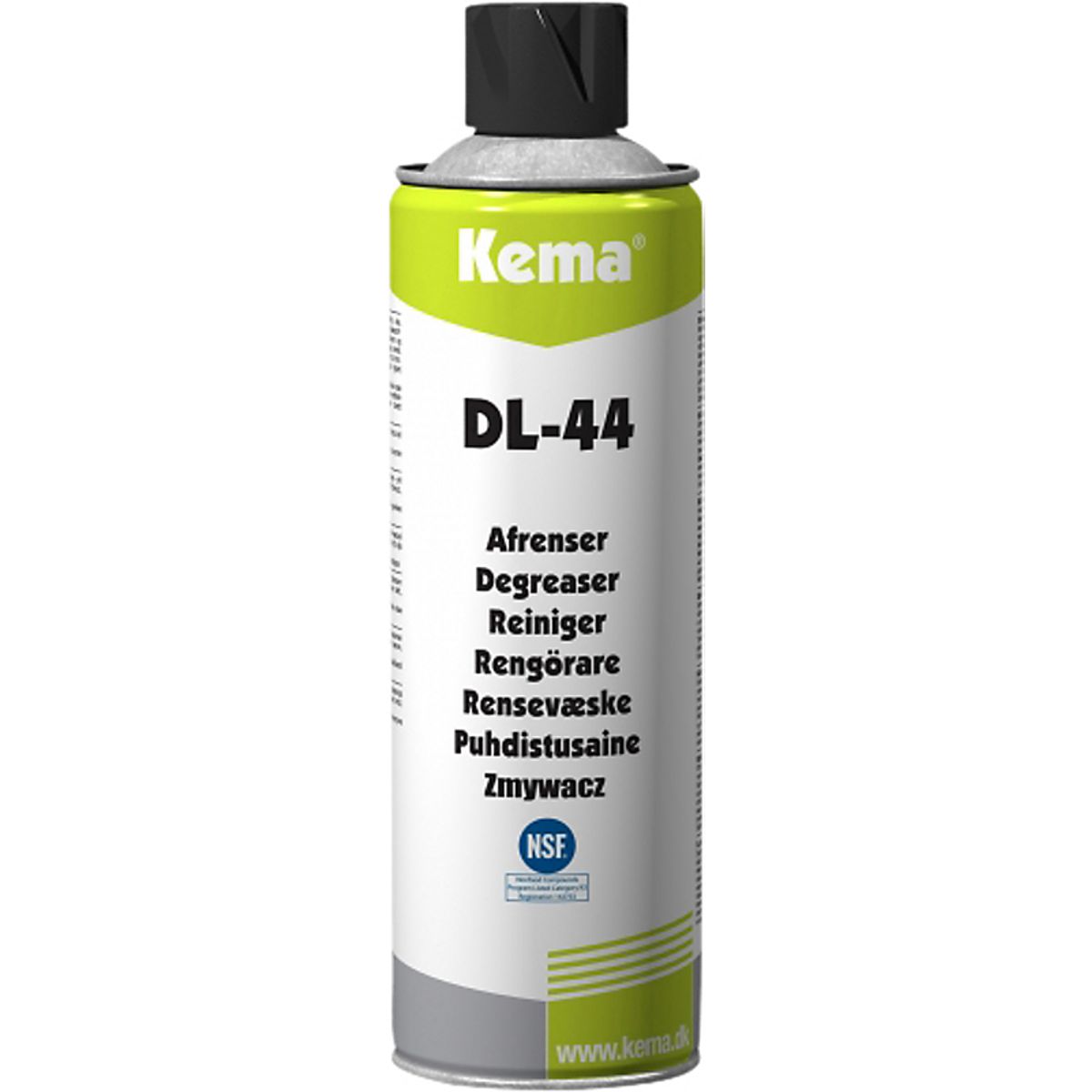 Kema Afrenserspray DL-44 500 ml UN 1950 Aerosoler, Brandfarlige 2.1