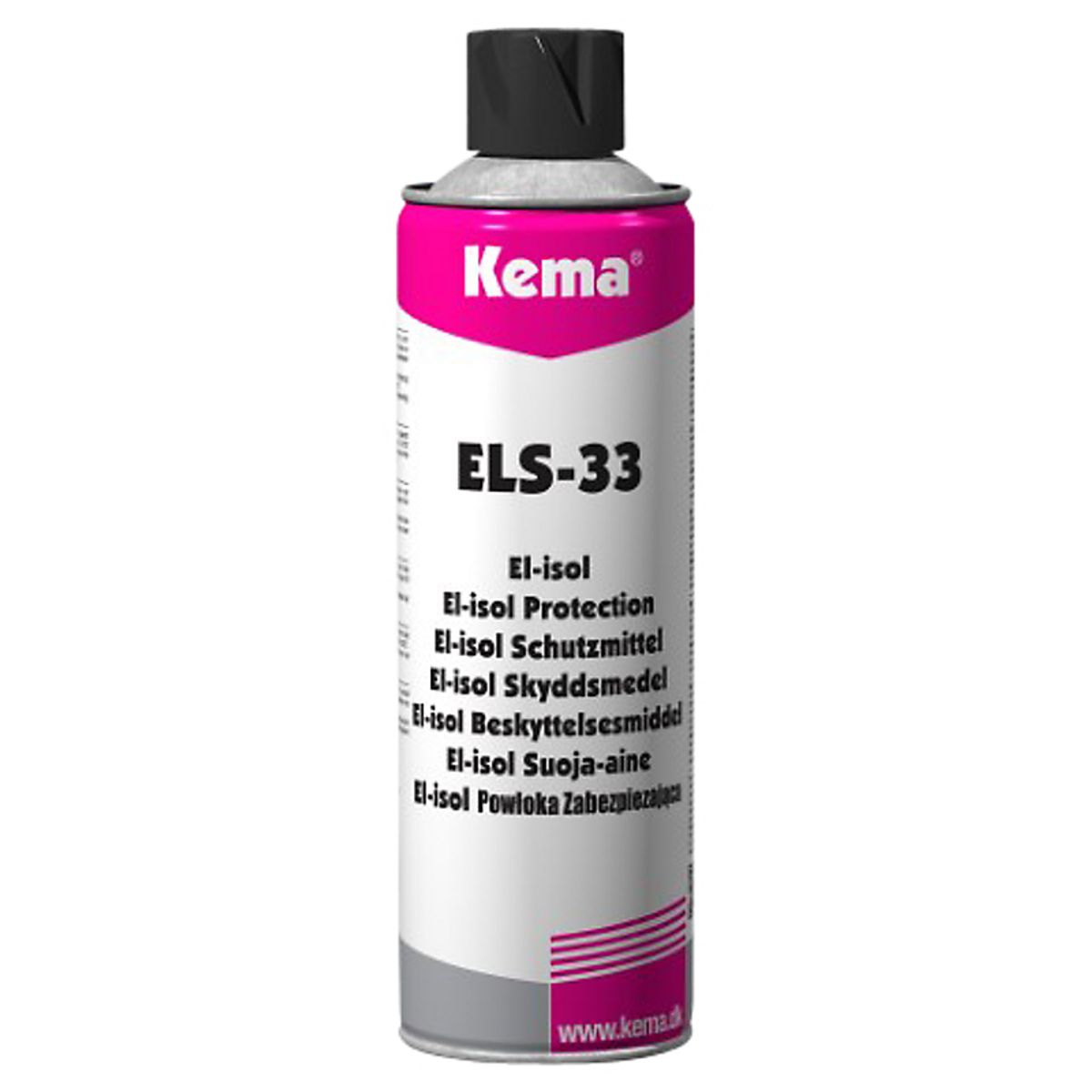 Kema El-isoleringsspray 500 ELS-33 UN 1950 Arosoler, Brandfarlige 2.1.