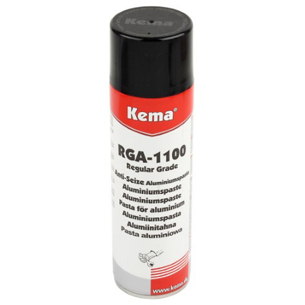 Kema RGA-1100 Regular Grade UN 1950 Aerosoler, Brandfarlige 2.1