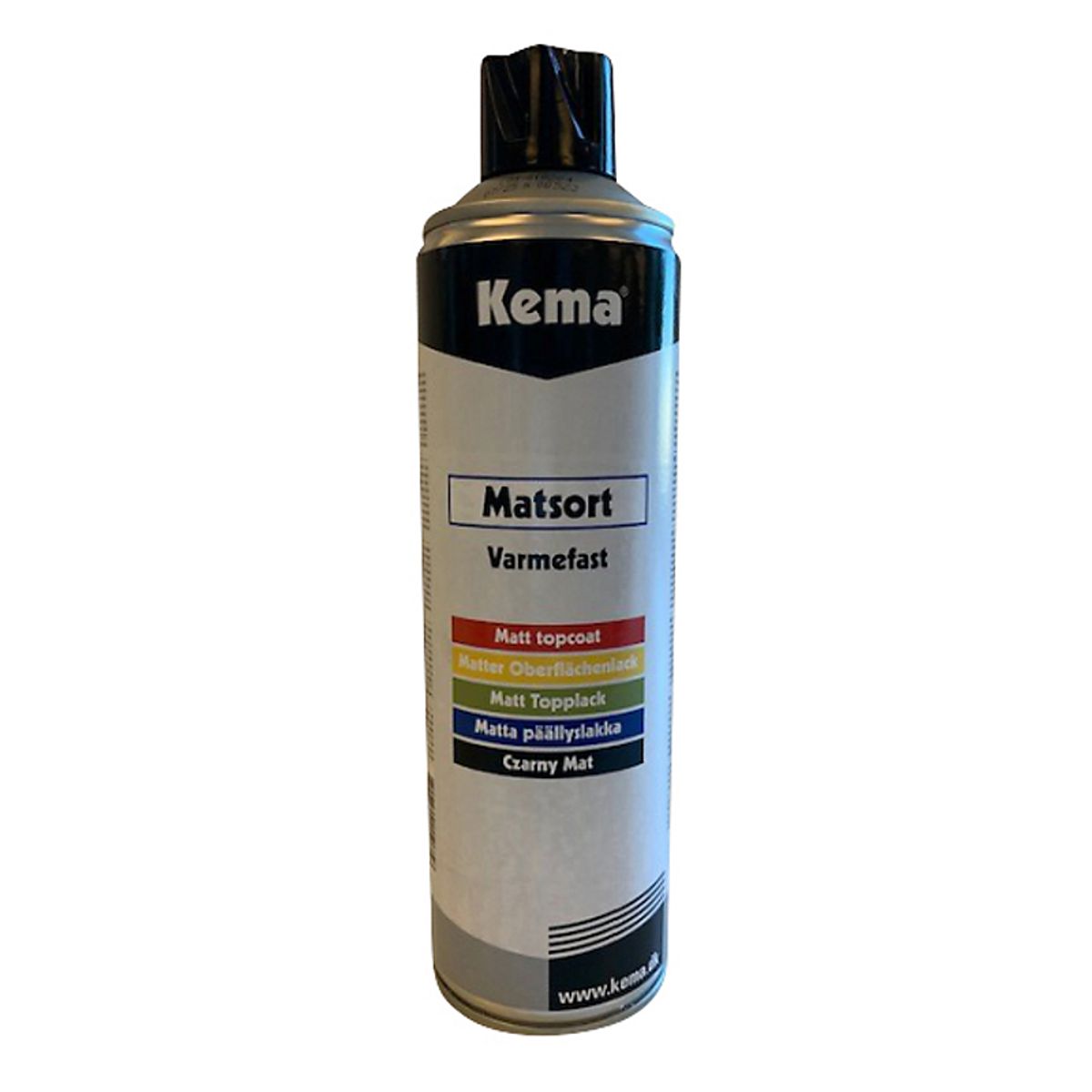 Kema Klar lak Spraymaling Matsort - 500 ml