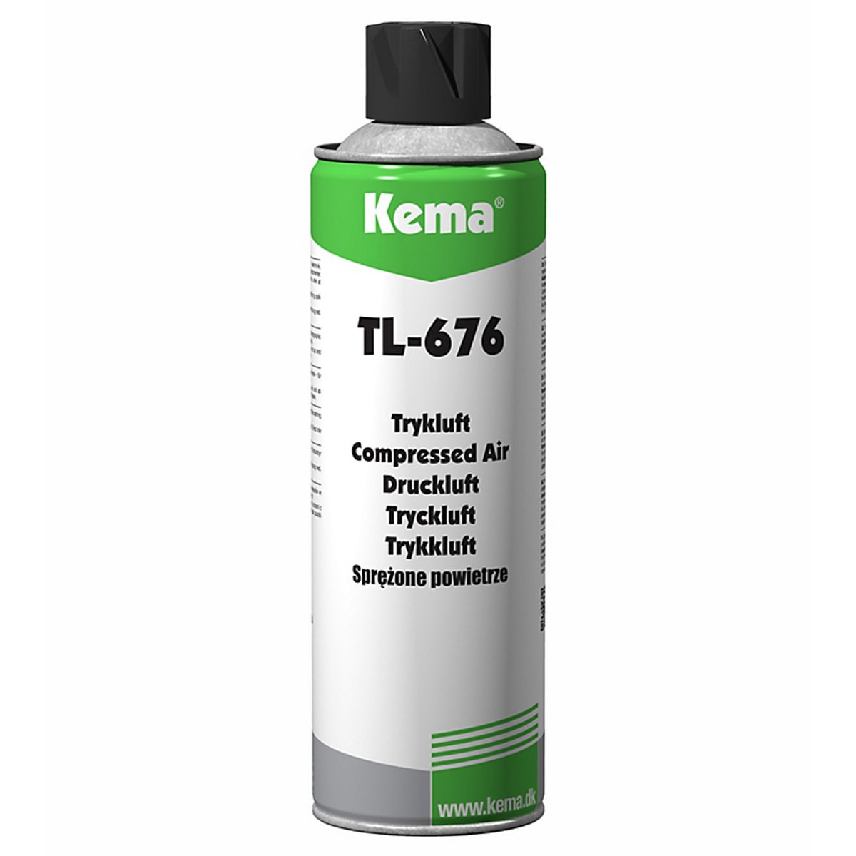 Kema Trykluft TL-676 300ml spray UN 1950 Arosoler, Kvælende 2.2