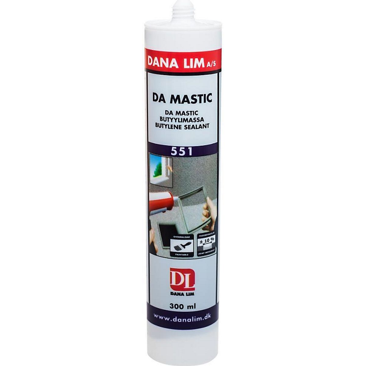 Dana Lim Da Mastic 551 fugemasse - 310 ml