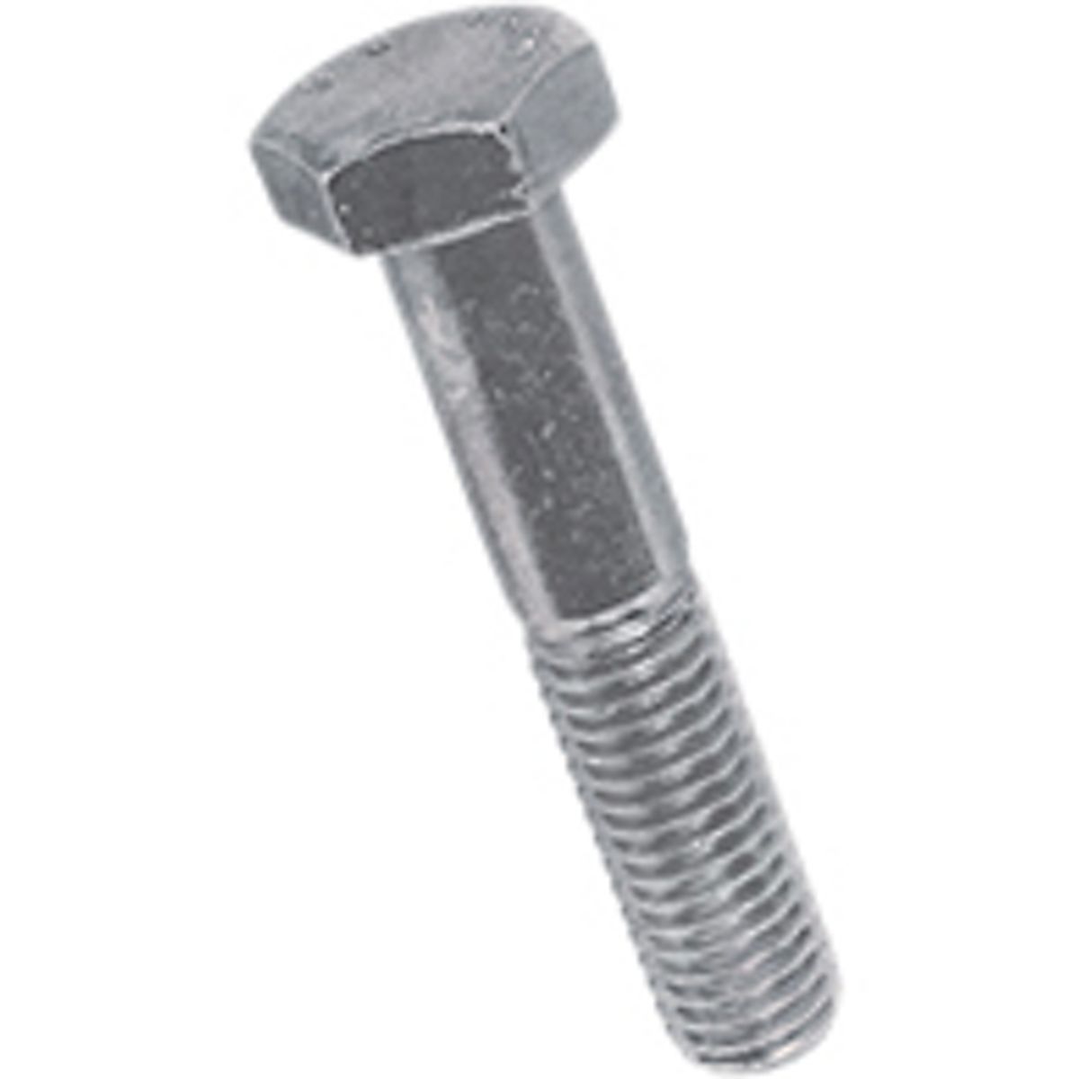 Bossard Bolt M16x130 Varmgalvaniseret DIN 931. 6kt delgevind Stål 8.8 - Pakke a 25 stk