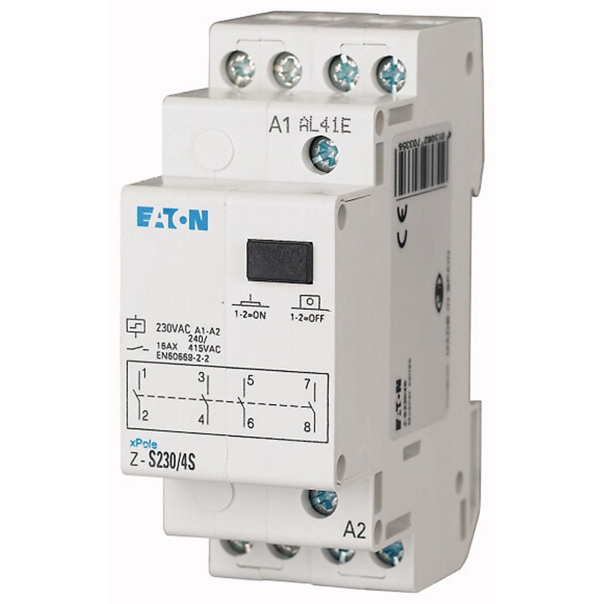 Eaton Kiprelæ 230v 4sl 20A z s230/4s