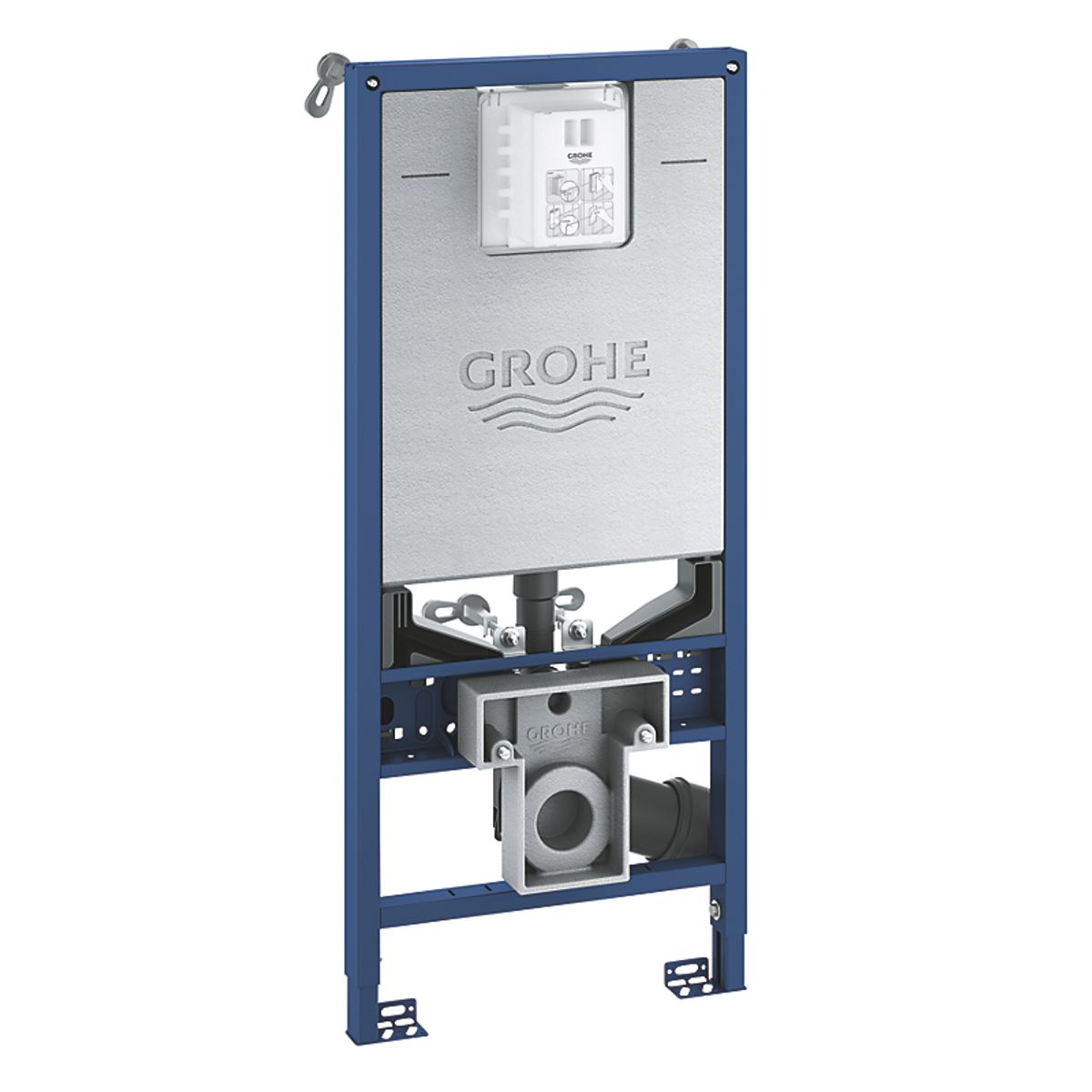 GROHE Rapid indbygningscisterne SLX 3-6 l 1,13m, integreret sokel, shower toilet-tilslutning.