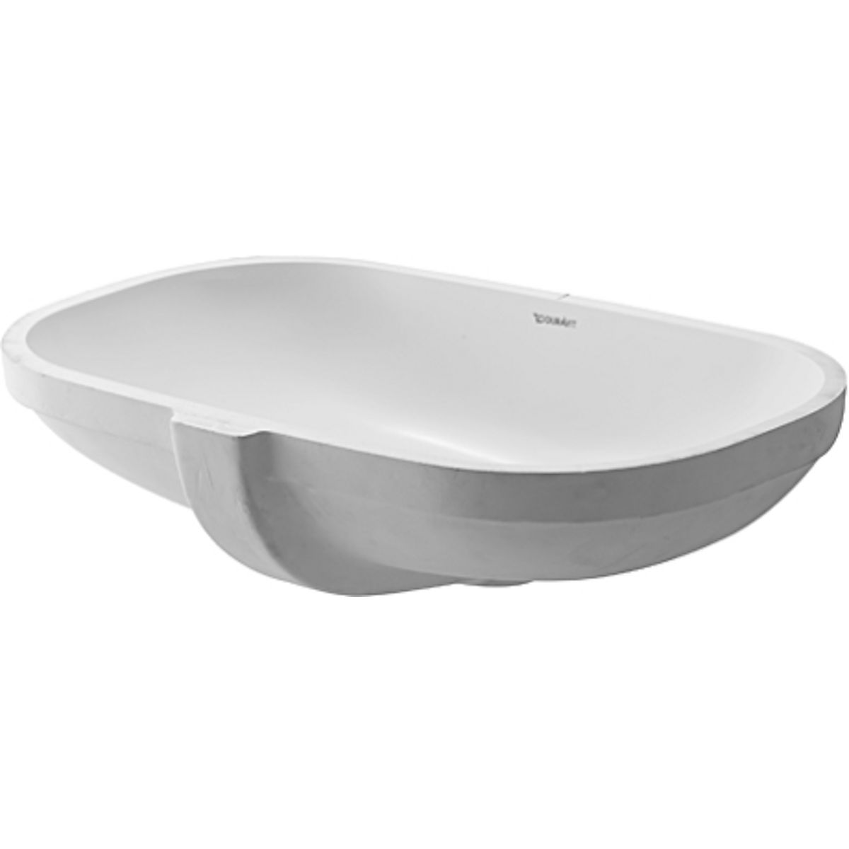 Duravit D-code håndvask, 495x290 mm, underlimning