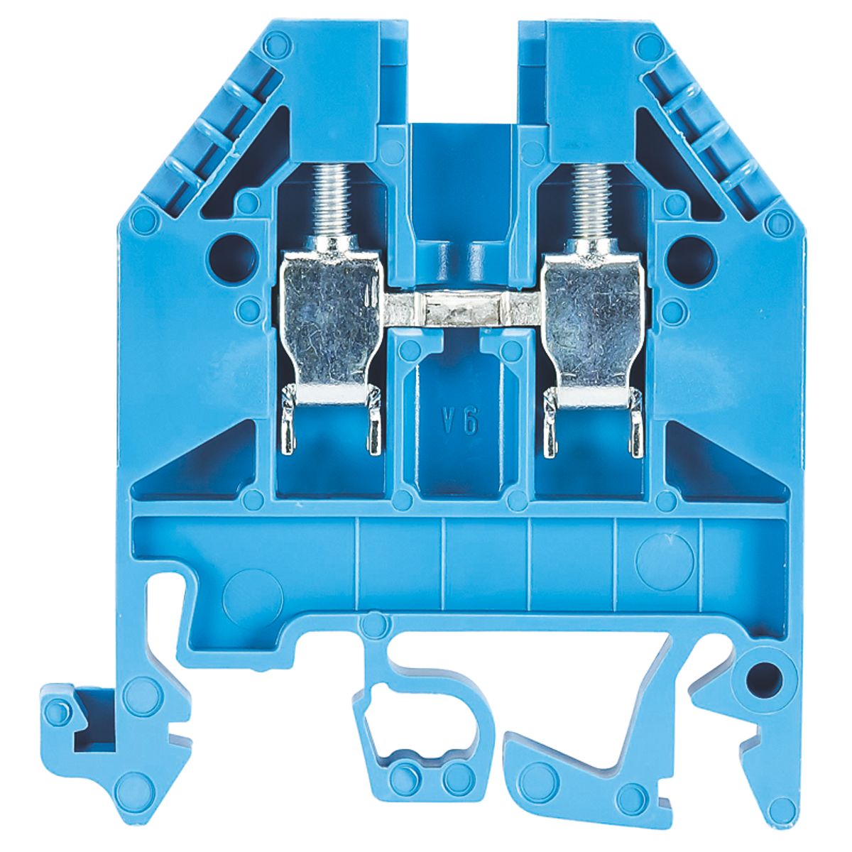 Rækkeklemme Wk 2,5/U/V0 Blå.