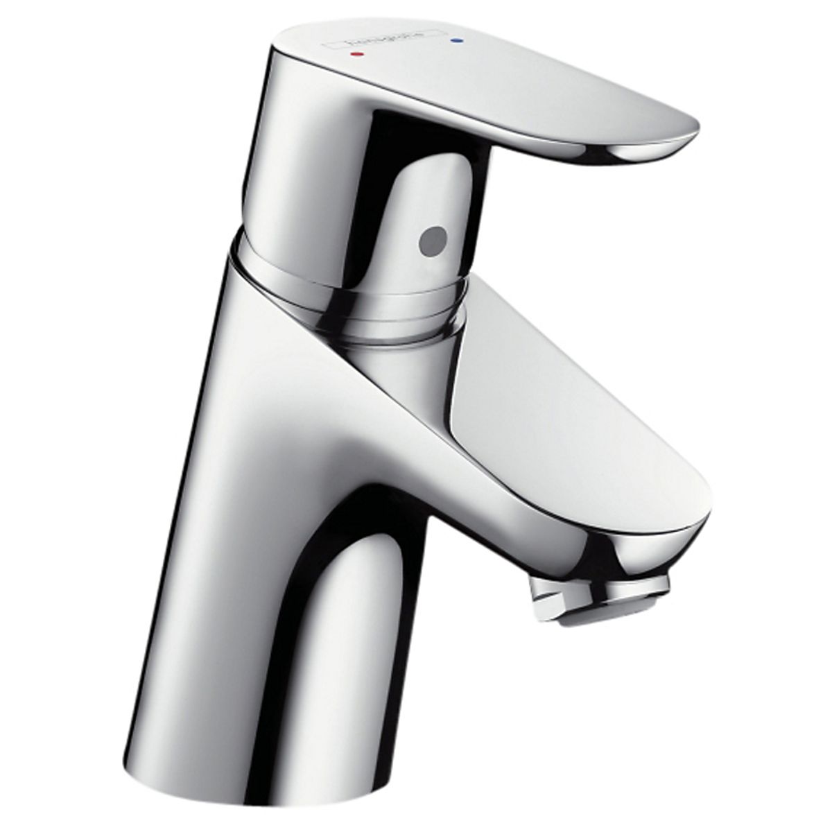 hansgrohe Focus 70 håndvaskarmatur med PushOpen bundventil krom