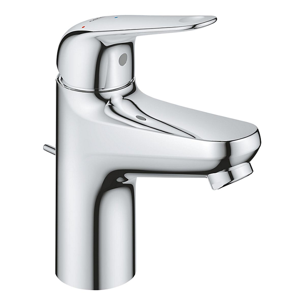 Grohe Swift hv. Armatur koldstart med push-open ventil