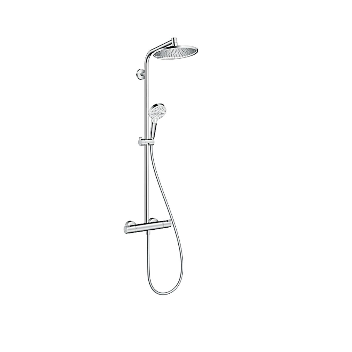 hansgrohe Crometta S 240 EcoSmart Showerpipe, krom