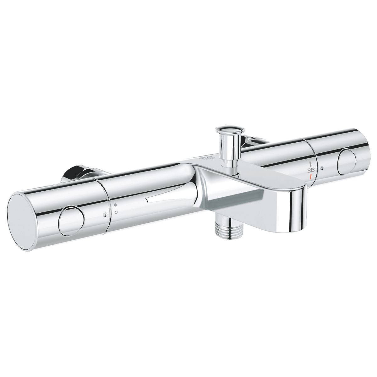 GROHE grohtherm 800 Cosmopolitan termostat til badekar, vægmonteret, uden tilslutninger