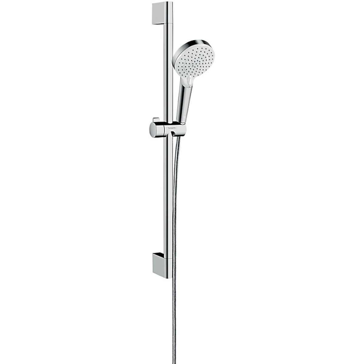 hansgrohe Crometta Vario brusersæt 65cm hvid/krom - erstatter 737707204+737710104