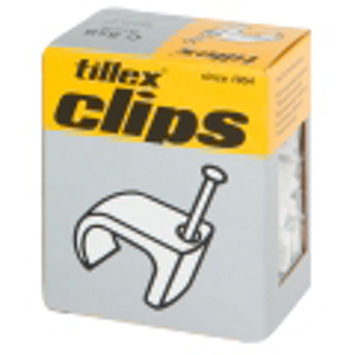 Tillex Clips C 7-10 G, 1,8x25mm, Grå, 100 stk.