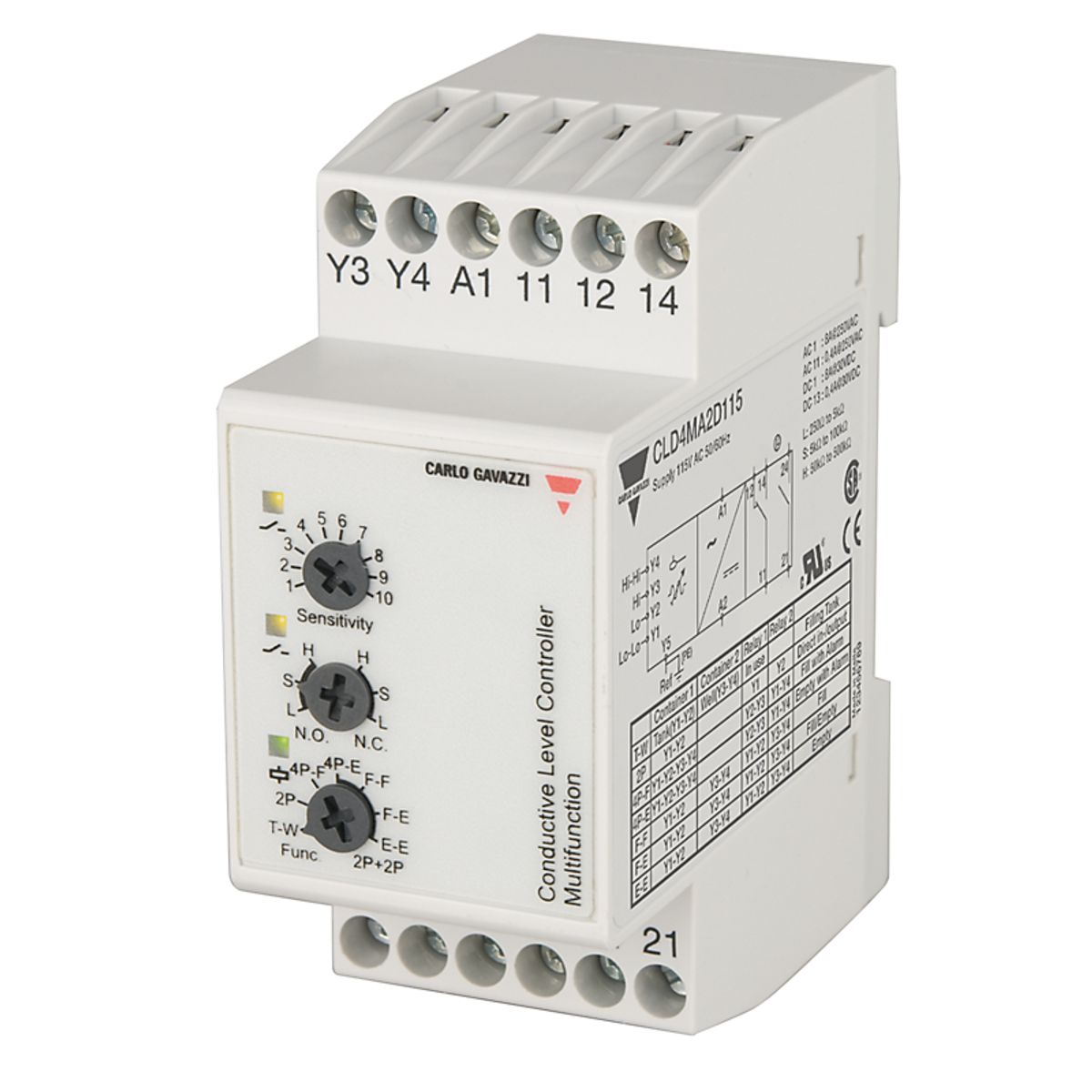 Niveau controller cld4ma2dm24 VAC/DC